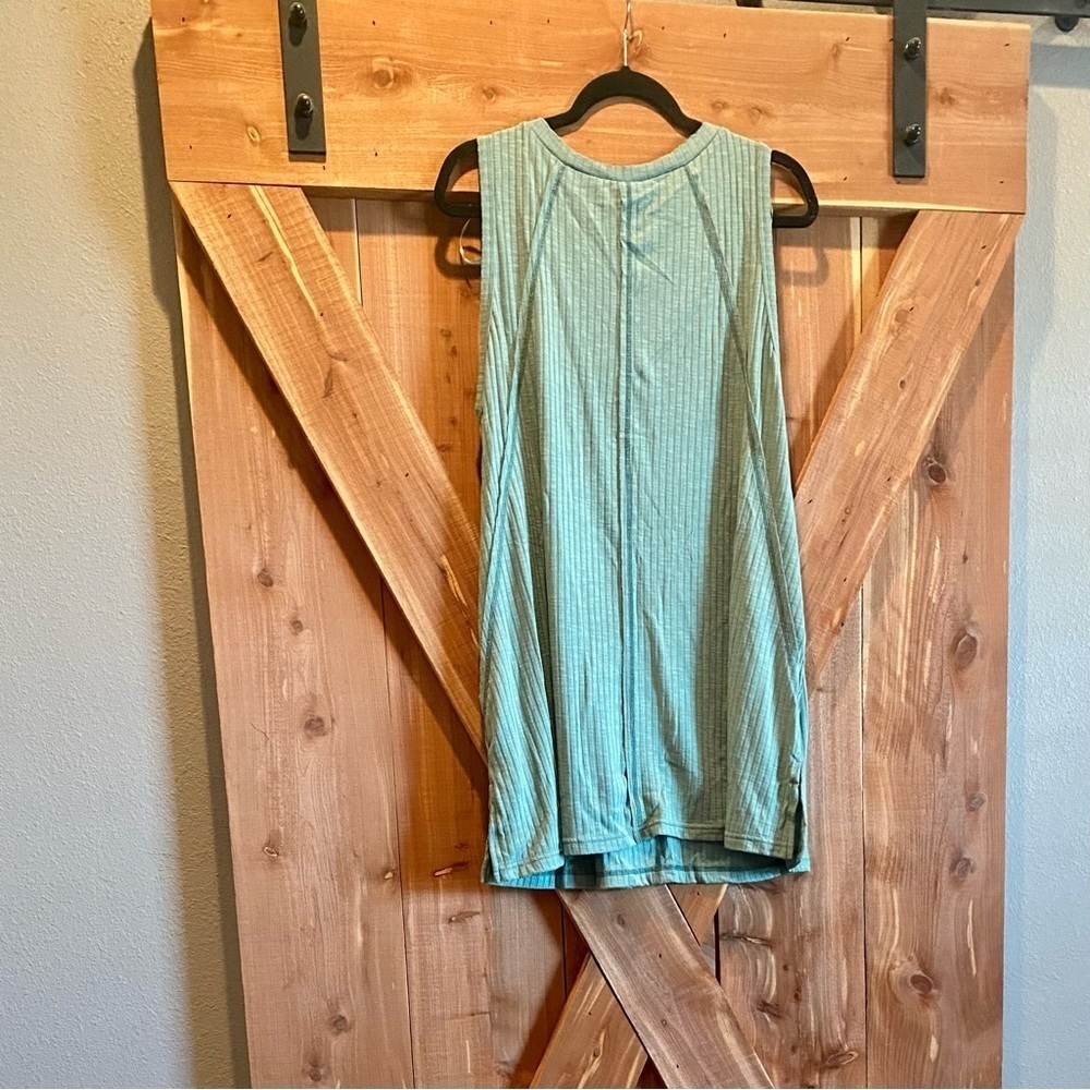 Heyson Ribbed Tunic, Color: Green, Size: L - Picture 3 of 7